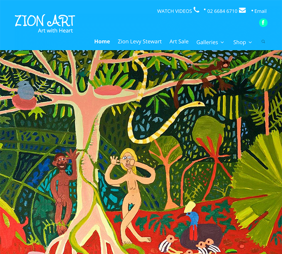 Zion art Graphic Design Byron Bay Graphic Designs Wordpress website and print and web assets